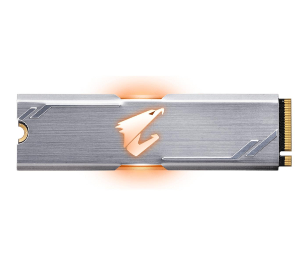 Gigabyte 256GB M.2 PCIe NVMe AORUS RGB - 499474 - zdjęcie